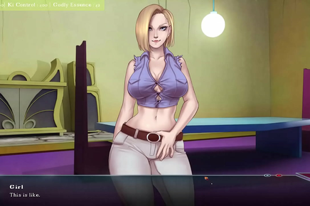 Unleash Your Inner Slut With Dragon Ball's Divine Adventure Part 6 - Android Hand Job