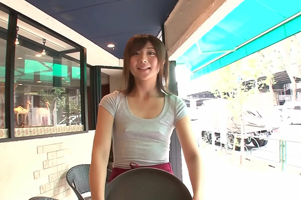 Tiny But Tempting - A Seductive Japaneses Woman With Unexpected Treats!