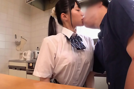 Japanese Skipper's Short Hair Obsession - Contracting Hardcore Fucking In A Hotel