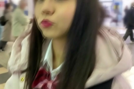 Naughty Tokyo Teen Lemon Takizawa Gets Oiled Up To Fuck!