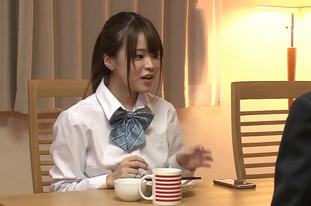 Japanese Hairy Pussy Gets Creampied After A Rough Drilling Session