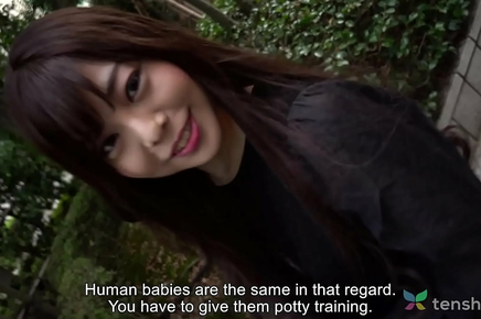 Meet The Irresistible Jav Bar Girl - Shaved Pussy Probed, Fingered, Licked And Fucked!