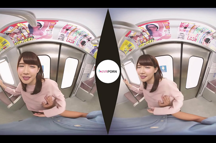 Jav Teen Porn - Tram Geek's Lucky Day! Alluring Japanese Girl's Vr Fun
