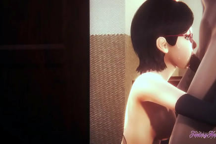 Jav Revealed - Naruto Hentai - Sarada Blowjob With Pov Uncensored - Japanese Asian Manga Anime Game Porn