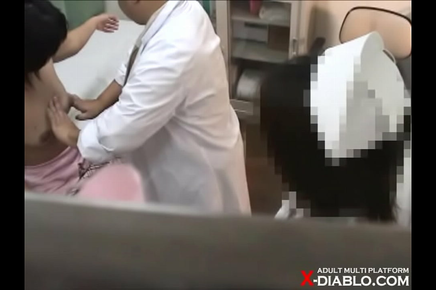 Milf Miho's Luscious Breasts Get Rubbed To Perfection In Jav Ob/Gyn Exam File!