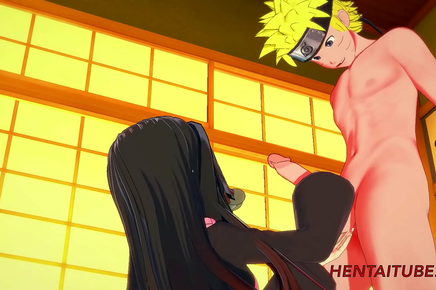 Japanese Porn - Naruto With Monster Dick Fucks Nezuko, Cums Inside Her