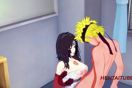 Jav Hottie Kurenai Gets Lewd 3d Treatment By Naruto! Boobjob, Fucking, And Cumshot In Her Face And Pussy!