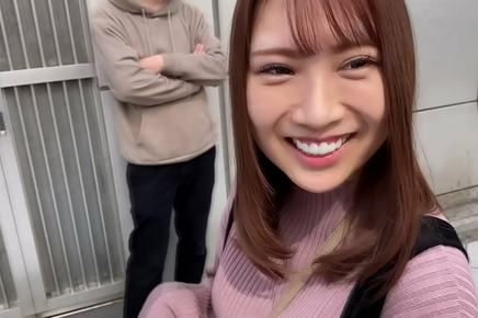 Japanese Beauty With G-Cup Breasts Pleasures Herself With A Vibrator Before Sharing It With Her Friend