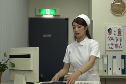 Wardrobe Malfunction - A Married Nurse's Big Tits Unveiled! (Part