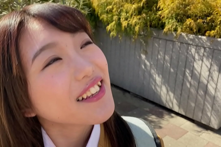 Japanese Schoolgirl Airi Mizusawa Experiences A Double Creampie Pleasure With Two Luscious Men