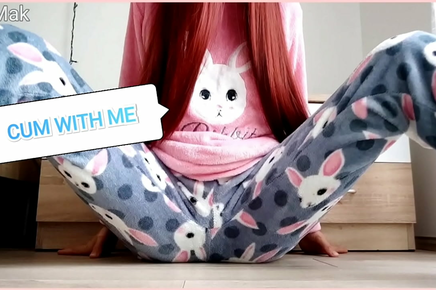 Jav Milf In Skin-Tight Pajamas - Slim Teen's Solo Pleasure Session