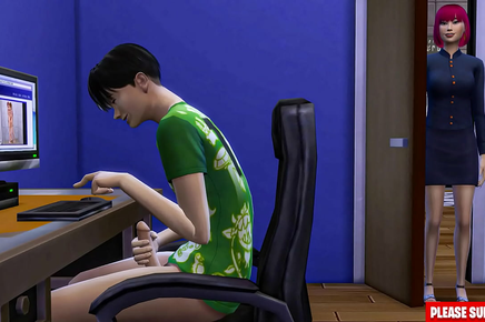Caught In The Act! Japanese Step-Mom Discovers Her Step-Son's Taboo Fetish